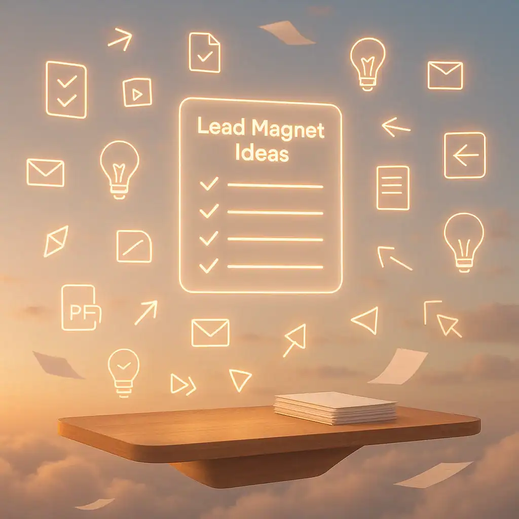 Simple lead magnets for beginners work best when they solve one tiny problem at a time