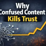 why confused content kills trust online for affiliate marketing beginners