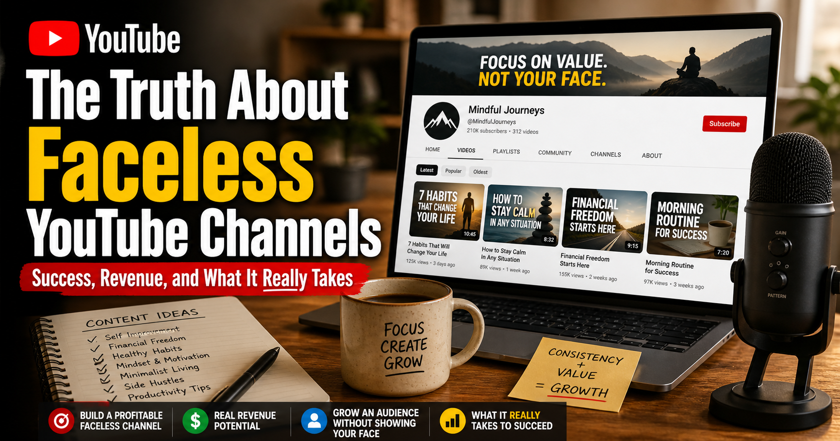Faceless YouTube channel are legit